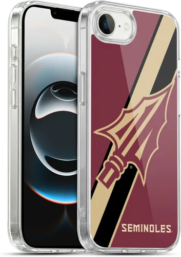 Vista 122 de Oficial Universidad Estatal de Florida FSU Soft Gel Case para iPhone de Apple 7 Plus/iPhone 8 Plus, Banner