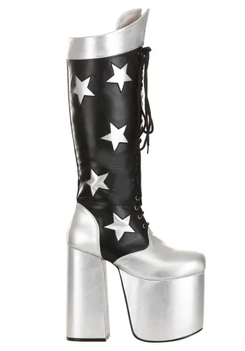 Vista 3 de Botas KISS Starchild para Hombre Multicolor