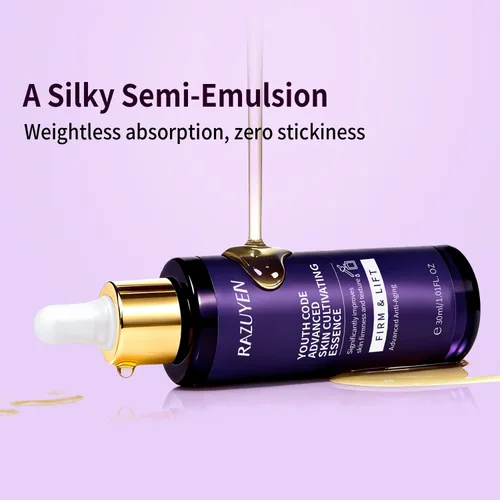 Vista 6 de Peptides Serum para la cara, suero facial hidratante de colágeno para mujeres, antienvejecimiento, proporciona líneas finas y tratamiento