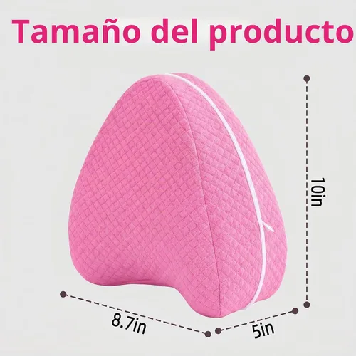Vista 4 de 2 fundas de almohada de repuesto para patas Contour Legacy, lavable con cremallera, ligera y suave, solo funda (rosa melocotón)