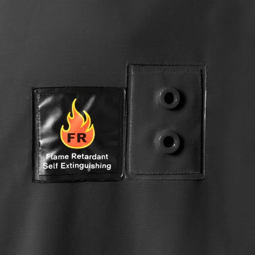 Vista 6 de Ironwear 9221FR Chaqueta impermeable ignífuga con capucha desmontable y espalda ventilada