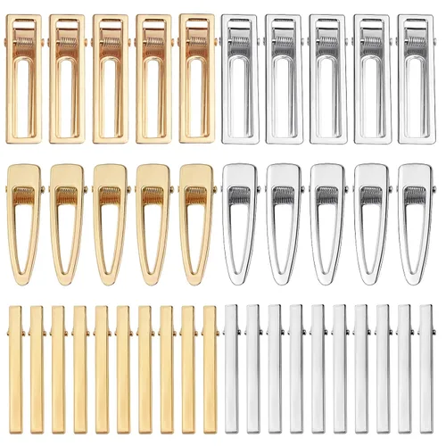 Vista 9 de 60 pinzas para el cabello para moldes de resina de silicona, pinzas de lazo para el cabello, horquilla de perla, accesorios para el cabello