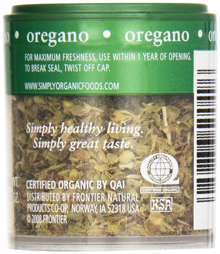 Vista 2 de SIMPLY ORGANIC MINI OREGANO LEAF ORG 0.07OZ