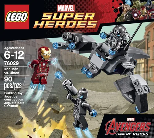 Vista 2 de LEGO Los superhéroes Iron Man vs. Ultrón