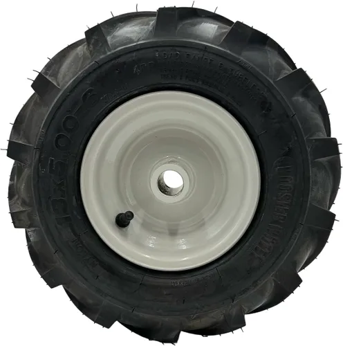 Vista 2 de LMTS Neumático y llanta de tractor 13x5.00-6 con cubo de 1 pulgada - Rueda de repuesto Troy-Bilt Tiller