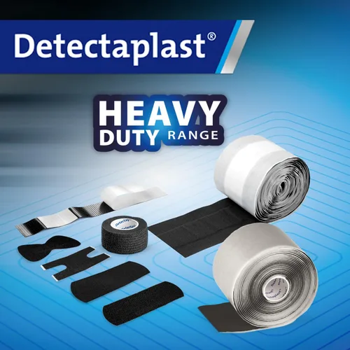 Vista 6 de Detectaplast Black Bandages Superstretch - Resistentes - Flexibles y discretos - Grado profesional para mecánicos - Construcción y trabajo de cocina