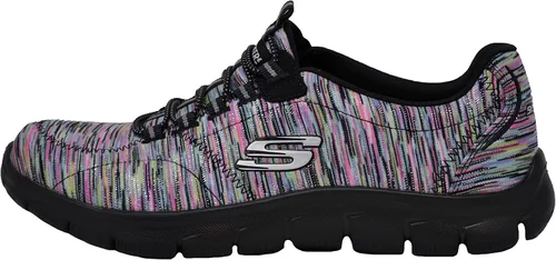 Vista 7 de Skechers Women 's Empire Juego en bungee Slip On Sneaker negro