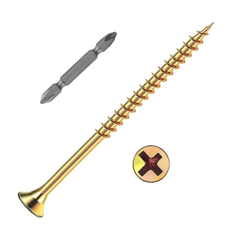Vista 35 de Wensilon # 4X1 (460PCS) Tornillo de madera negro de cabeza plana 3X25, cabeza plana autorroscante de metal rápido