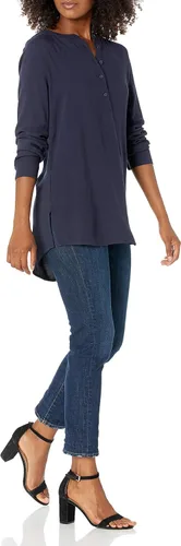 Vista 5 de Tienda Essentials - Blusa tejida de manga larga para mujer