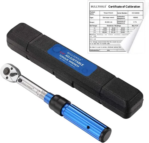 Vista 11 de BULLTOOLS Juego de llaves dinamométricas de clic de 1/2 pulgada, llave dinamométrica ajustable de 90 dientes de doble dirección con hebilla