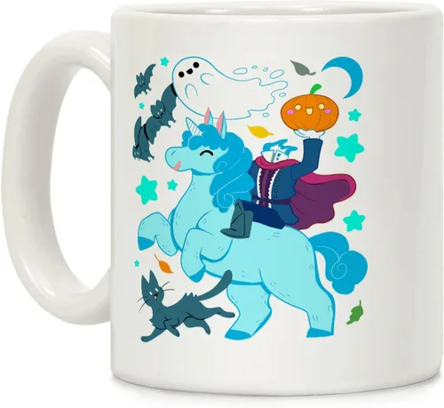 Vista 24 de LookHUMAN Tazas de Halloween Taza de café de Halloween - Tazas de café para decoración ideales para amantes y entusiastas de la decoración - Taza