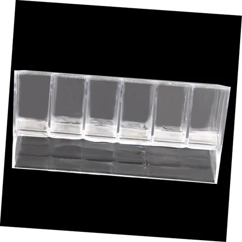 Vista 4 de Organizador de lápiz labial acrílico transparente, estantes de exhibición, estante de exhibición de lápiz labial, soporte de exhibición de lápiz