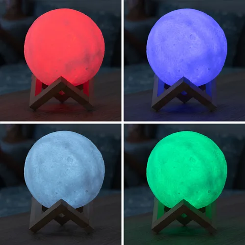 Vista 9 de Lámpara LED Recargable Luna Moondy InnovaGoods