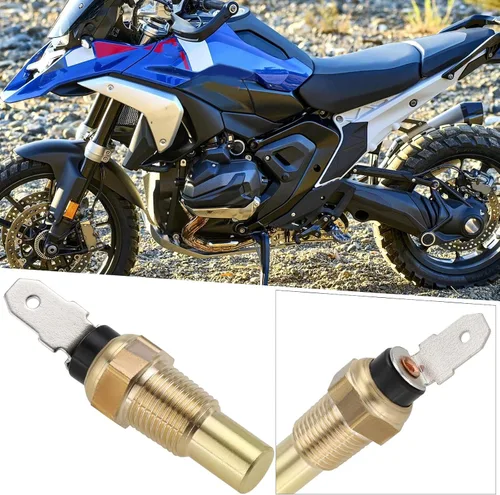 Vista 3 de Sensor de temperatura del agua de la motocicleta OE: 34850-50A00 Sensor de temperatura del refrigerante Sensor de temperatura del ventilador
