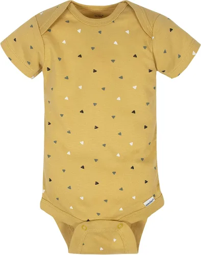 Vista 4 de Gerber - Mameluco de manga corta unisex para bebé, paquete de 8