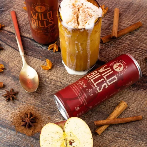 Vista 6 de Wild Bill's Apple Pie Soda Classic Craft Soda Pop - Refrescos y bebidas gaseosas artesanales clásicas, hechas con azúcar de caña pura, sin cafeína