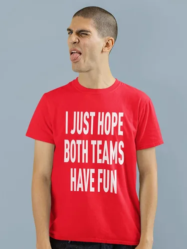 Vista 4 de Expression Tees I Just Hope Both Teams Have Fun Sports - Body de una pieza y camiseta para niños pequeños