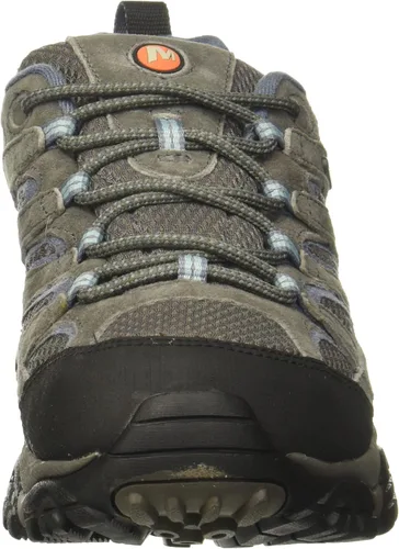 Vista 2 de Merrell Moab 2 - Zapatos de senderismo impermeables para mujer, Gris, 6.5