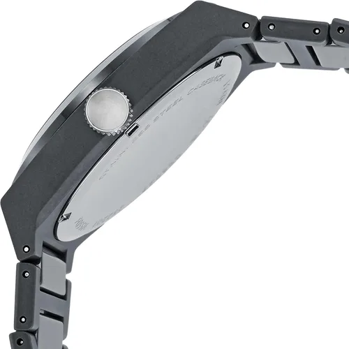 Vista 4 de Fossil Everett Reloj de cuarzo negro para hombre CE5027, Gris, Plataforma