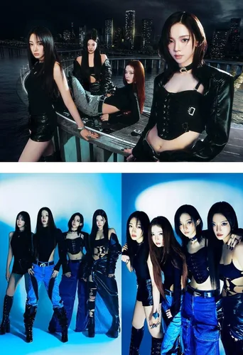 Vista 3 de (GIANT Ver.) AESPA DRAMA El cuarto mini álbum (WINTER Ver. + 1ea Store Tarjeta de fotos de regalo) K-POP SELLADO