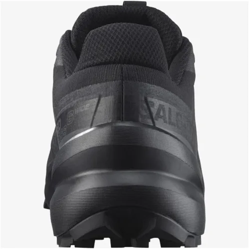 Vista 3 de Salomon Speedcross 6 NegroNegroPhantom 9.5 E - Ancho, NegroNegro