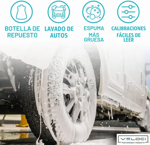 Vista 3 de MTM Hydro Botella de repuesto para cañón de espuma de cuello estrecho, 32 oz. Grado comercial
