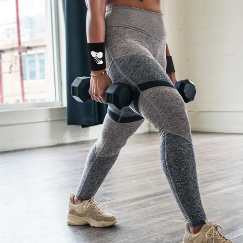 Vista 4 de Sports - Muñequeras para hombres y mujeres, muñequeras deportivas para atletismo, banda para el sudor, muñequeras para entrenamiento de pesas rusas