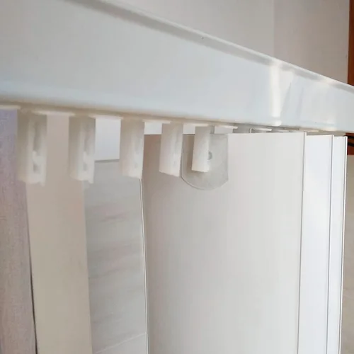 Vista 3 de Kit de soporte para reparación de persianas verticales, 10 piezas, color blanco