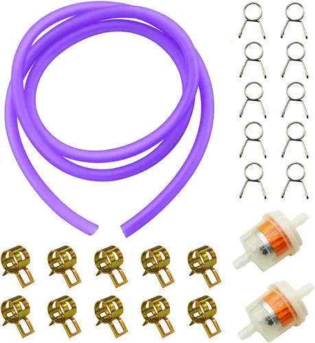 Vista 13 de PRO BAT O.D. 8mm Manguera de Combustible de Gas para Dirt Bike para 50cc 70cc 90cc 110cc 125cc 150cc 200cc 250cc ATV Go Kart Ciclomotor Scooter Negro