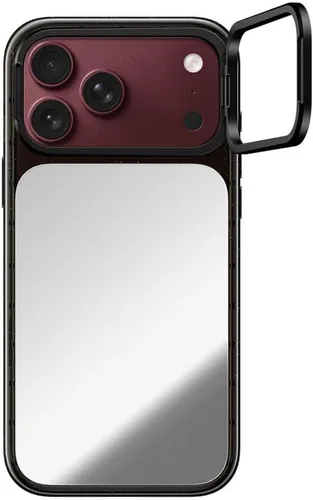 Vista 14 de CASETiFY Funda de espejo para iPhone Air [Reflejante/Compatible con Magsafe / Protección contra caídas de 4.9 pies de grado militar 1X] - Negro