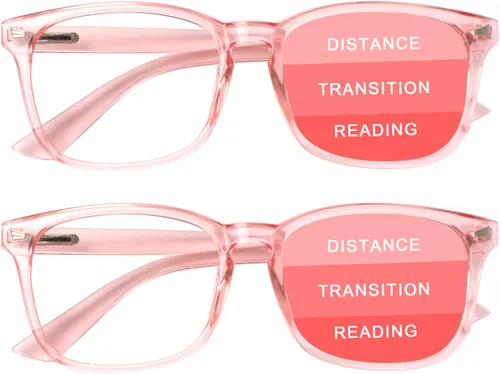 Vista 9 de SIGVAN Progressive Multifocal Computer Glasses Women Men Blue Light Blocking Reading Glasses Spring Hinge Readers