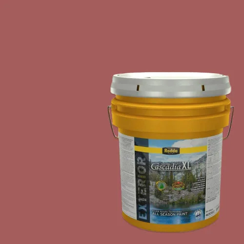 Vista 110 de Rodda Paint CASCADIA XL - Pintura e imprimación satinada para exteriores en uno, cuarto de galón, blanco abstracto