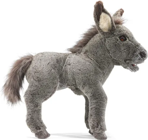 Vista 2 de Folkmanis, Burro bebé títere