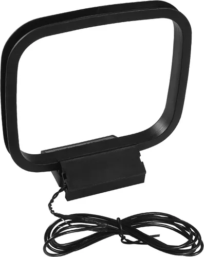 Vista 7 de Antena de bucle AM con mini conector de 3 pines compatible con radio interior Bluetooth receptor estéreo para el hogar AV AudioTheater
