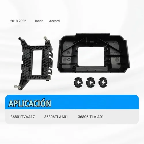 Vista 2 de NOVAPARTS Cubierta de radar de ondas milimétricas con sensor de distancia de parachoques delantero para Honda Accord 2018-2022 36809TVAA12, base