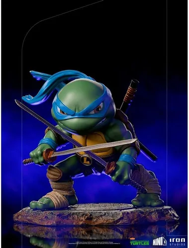 Vista 3 de Estatua Leonardo - TMNT - Minico - Iron Studios