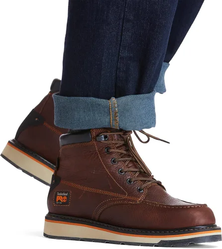 Vista 8 de Timberland PRO Botas de trabajo para hombre, Gridworks de 6 pulgadas