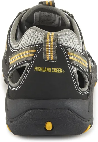 Vista 4 de Highland Creek Riptide 2 - Sandalias para hombre con punta cerrada para senderismo y deportes acuáticos