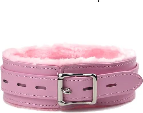 Vista 2 de Blinan Gargantilla de cuero con campana de tamaño ajustable para mujer