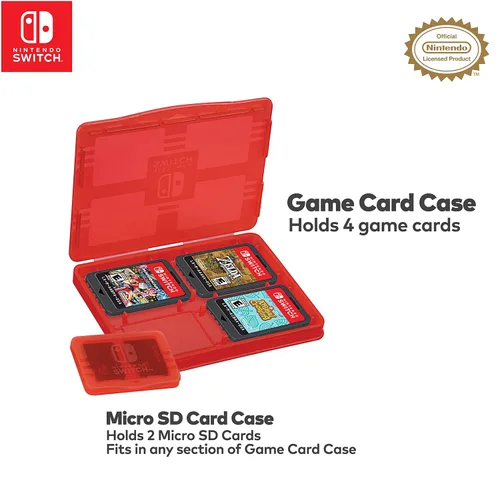 Vista 6 de Game Traveler Nintendo Switch Go Play System Case - Switch Case for Switch OLED, or Switch, 2 Cases-In-One, Allows You To Travel With Your Full