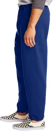 Vista 4 de Hanes Men's EcoSmart Best Sweatpants, Athletic Lounge Pants with Cinched Cuffs (1 Or 2 Pack Option)