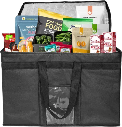 Vista 3 de Yalin XXXL - Bolsa térmica grande con aislamiento, enfriador de espuma de poliestireno para mantener los alimentos calientes o fríos, bolsa