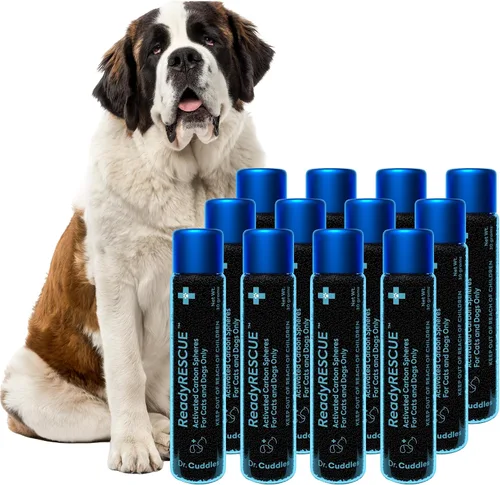 Vista 13 de Dr. Cuddles ReadyRESCUE – Carbón Activado de Nueva Generación para Perros y Gatos, 30g - Desintoxicación de Toxinas de Grado Veterinario - Botiquín