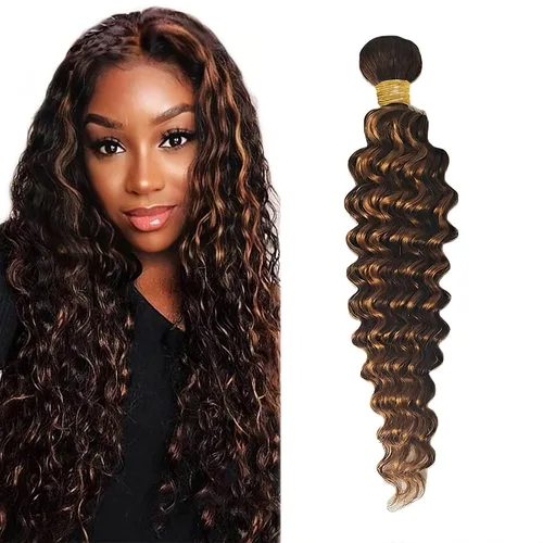 Vista 35 de P1B/99J - Paquetes de cabello humano ondulado de 12 pulgadas P1B/99J Negro Mezclado Con Borgoña BD