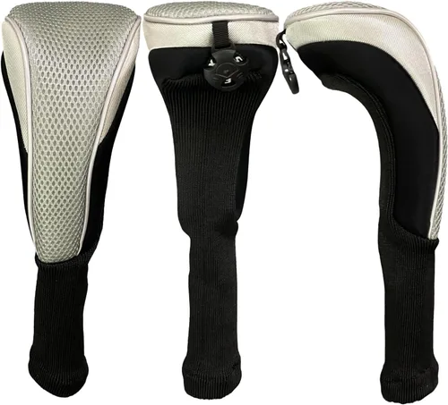 Vista 2 de 3 unids/set driver # 1 3 x Fairway cubierta de madera del club de golf Headcover