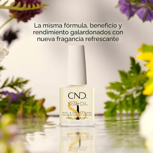 Vista 6 de CND The Cuticle Couple, SolarOil + Borrador de cutículas, 0.5 onzas