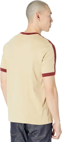 Vista 2 de Lacoste Camiseta de cuello en contraste de ajuste regular para hombre