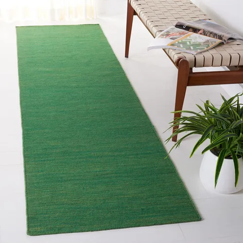 Vista 14 de SAFAVIEH Kilim Collection - Alfombra de pasillo de 2 pies 3 pulgadas x 9 pies, color beige, hecha a mano, de lana sólida, casual, ideal para zonas