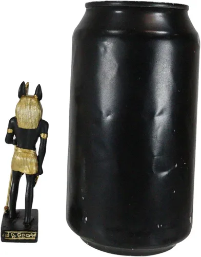 Vista 4 de Ebros Gift Dios de los muertos Dios de los Muertos Anubis Chacal Dios de los Muertos Dios Clásico Egipto Figura de Deidad Dioses de Egipto Mini