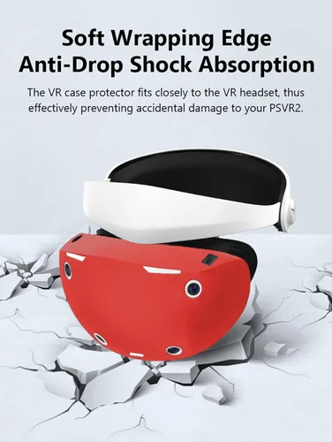 Vista 3 de KANG YU Accessories for PSVR2, VR Shell, Disposable Eye Cover, Joysticks Case, Lens Protector Cover for Playstation VR2 Accessories , Soft Washable